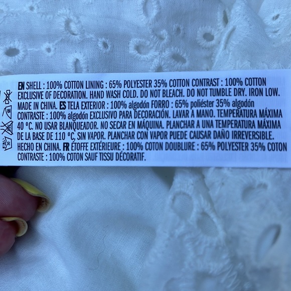 ROMPER by ENDLESS ROSE WHITE EYELET NEW! - Picture 9 of 11